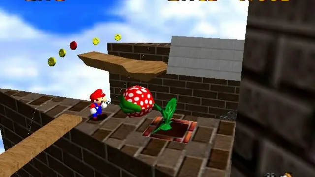 Super Mario 64 game artwork